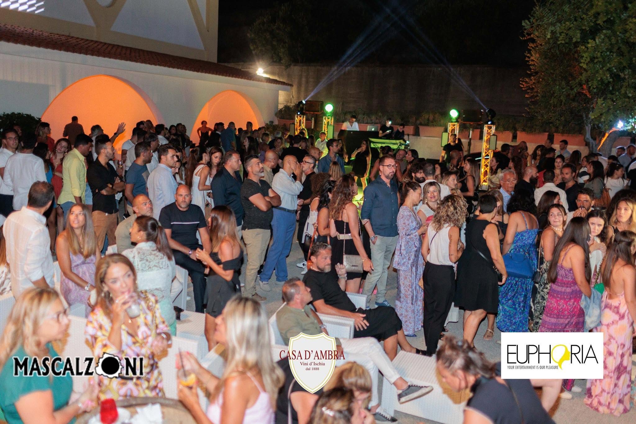 Lounge all'aperto a Casa d'Ambra